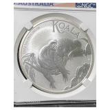 2022 AUSTRALIAN KOALA NGC MS70
