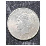 1925 US PEACE SILVER DOLLAR