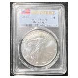 2024 AMERICAN SILVER EAGLE PCGS MS70