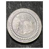 2 TROY OZ .999 FINE SILVER NEBRASKA CENTENNIAL ROUND