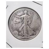 1941-D US WALKING LIBERTY HALF DOLLAR