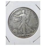 1942 US WALKING LIBERTY HALF DOLLAR