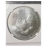 2017 AMERICAN SILVER EAGLE NGC MS69