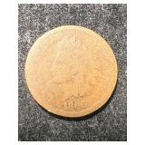 1866 US INDIAN HEAD CENT