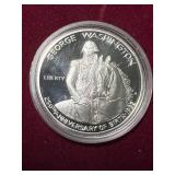 1982 US WASHINGTON COMMEM HALF DOLLAR IN BOX