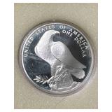 1984 US OLYMPIC SILVER DOLLAR IN BOX