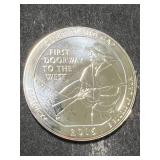 5 TROY OZ .999 FINE SILVER WASHINGTON QUARTER ROUND