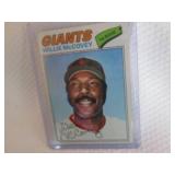 1977 Topps Willie McCovey Card...