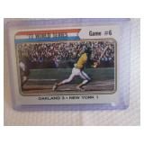 1974 Topps Reggie Jackson World Ser...