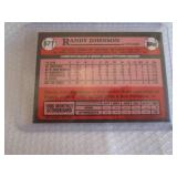 1989 Topps Randy Johnson Rookie Car...
