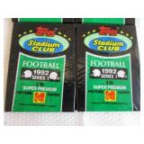 4-1992 Stadium Club Football Series...