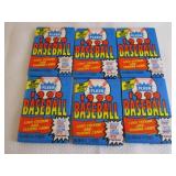 6-1990 Fleer Baseball Packs...