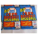 6-1990 Fleer Baseball Packs...