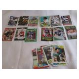 Assorted NFL Hall Of Famers Cards...