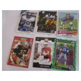 Assorted NFL Hall Of Famers Cards...
