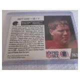 1991 Pro Set Brett Favre Rookie Car...