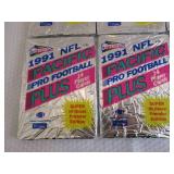1991 NFL Pacific Plus Packs...