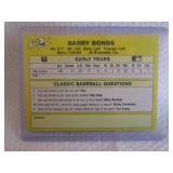 1987 Classic Barry Bonds Rookie Car...