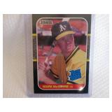 1987 Donruss Mark McGwire Rookie Ca...