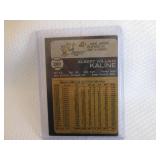 1973 Topps Al Kaline Card...