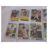 Assorted 1974 Topps Baseball Cards...
