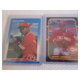 1987 Barry Larkin Topps, Donruss & ...