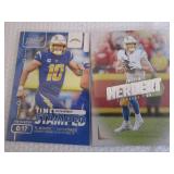 Assorted Justin Herbert Cards...