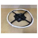 Yoogu Heavy Duty 25.5" Recliner Chair Sofa Furniture Ring Swivel Base Replacement with 10 Inch Plate (25.5 inch)