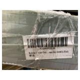 Kujielan 12 inches Twin Size Bed Frame with Minimalist headboard,Metal Platform Base with Strong Metal Slats,Mattress Foundation for Under Bed Storage,Easy Assembly,Black