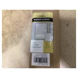 UNISHADES No Tools No Drill Cordless Roman Shades for Indoor Windows 100% Blackout, for Window Size 48" W × 64" H Beige