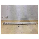 UNISHADES No Tools No Drill Cordless Roman Shades for Indoor Windows 100% Blackout, for Window Size 48" W × 64" H Beige