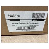 Chicago Cutlery Halsted (7-PC) Steak Knives & Wooden Block Set, Ergonomic Handles and Sharp Stainless Steel Professional Chef Cutlery Set