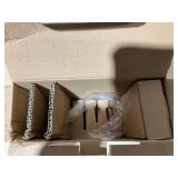 Chicago Cutlery Halsted (7-PC) Steak Knives & Wooden Block Set, Ergonomic Handles and Sharp Stainless Steel Professional Chef Cutlery Set