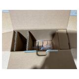 Chicago Cutlery Halsted (7-PC) Steak Knives & Wooden Block Set, Ergonomic Handles and Sharp Stainless Steel Professional Chef Cutlery Set