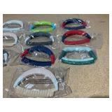 LOT OF 10 Kuhn Rikon Straight Mezzaluna Knife Set Dishwasher Safe