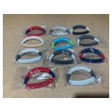 LOT OF 11 Kuhn Rikon Straight Mezzaluna Knife Set Dishwasher Safe