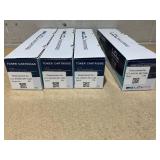 LOT OF 4 LCL MP C306 MP Toner Cartridge High Yield Replacement for Ricoh 842091 842092 842093 842094 for Ricoh MP C306 C307 C406 C407 Printers for Black, Cyan, or Magenta