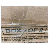 Costway Split Air Conditioner FP10318US-WH with Heater,18000 BTU 208-230V Ductless Mini (ONLY BOX 2 OF 2 MISSING BOX 1 OF 2)