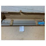 Umbra Anywhere Expandable Curtain Rod and Room Divider, Nickel (Curtains Not Included)