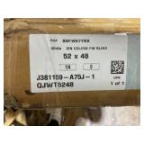 Home Decorators Collection White Cordless Faux Wood Blinds for Windows with 2 in. Slats - 52.5 in. W x 48 in. L (Actual Size 52 in. W x 48 in. L)