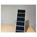 SweetBin Dog Ramp for Bed - Foldable Small to Large Dog Ramp for Couch - 6 Adjustable Height from 12" to 24" - Stairs with High Traction Mat - Wooden Portable Ramp for Dogs to Get on Bed Couch Car Up 