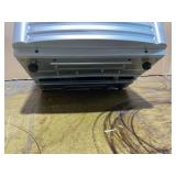 LEVELLA 12.5 cu. ft. Commercial Upright Display Refrigerator Glass Door Beverage Cooler in Silver (Leg Is Missing, Transit Damage)