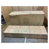 Wyndham Collection 84 in. W x 22 in. D Quartz White Rectangular Double Sink Bathroom Vanity Top in White