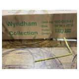 Wyndham Collection 84 in. W x 22 in. D Quartz White Rectangular Double Sink Bathroom Vanity Top in White