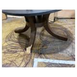 Black Wooden Table H 24" x L 38.5