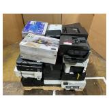 PALLET OF MISCELLANEOUS USED PRINTERS