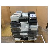PALLET OF MISCELLANEOUS USED PRINTERS