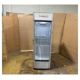 Premium Levella 12.5 cu. ft. 1-Door Commercial Merchandiser Refrigerator Glass-Door Beverage Display Cooler