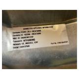 GE 7.4 cu. ft. White Commercial Gas Dryer with Built-In Coinless Payment System 44 in. H x 27 in. W x 30-1/2 in. D