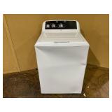 GE 7.4 cu. ft. White Commercial Gas Dryer with Built-In Coinless Payment System 44 in. H x 27 in. W x 30-1/2 in. D